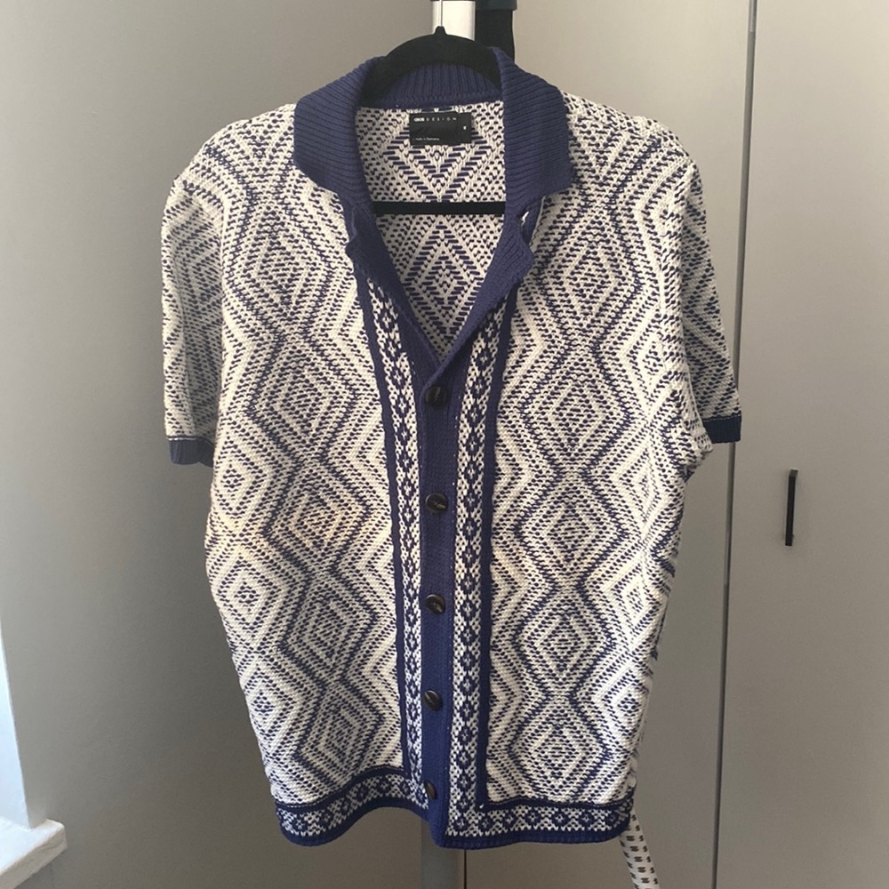 ASOS Design Men’s Knit Button Down